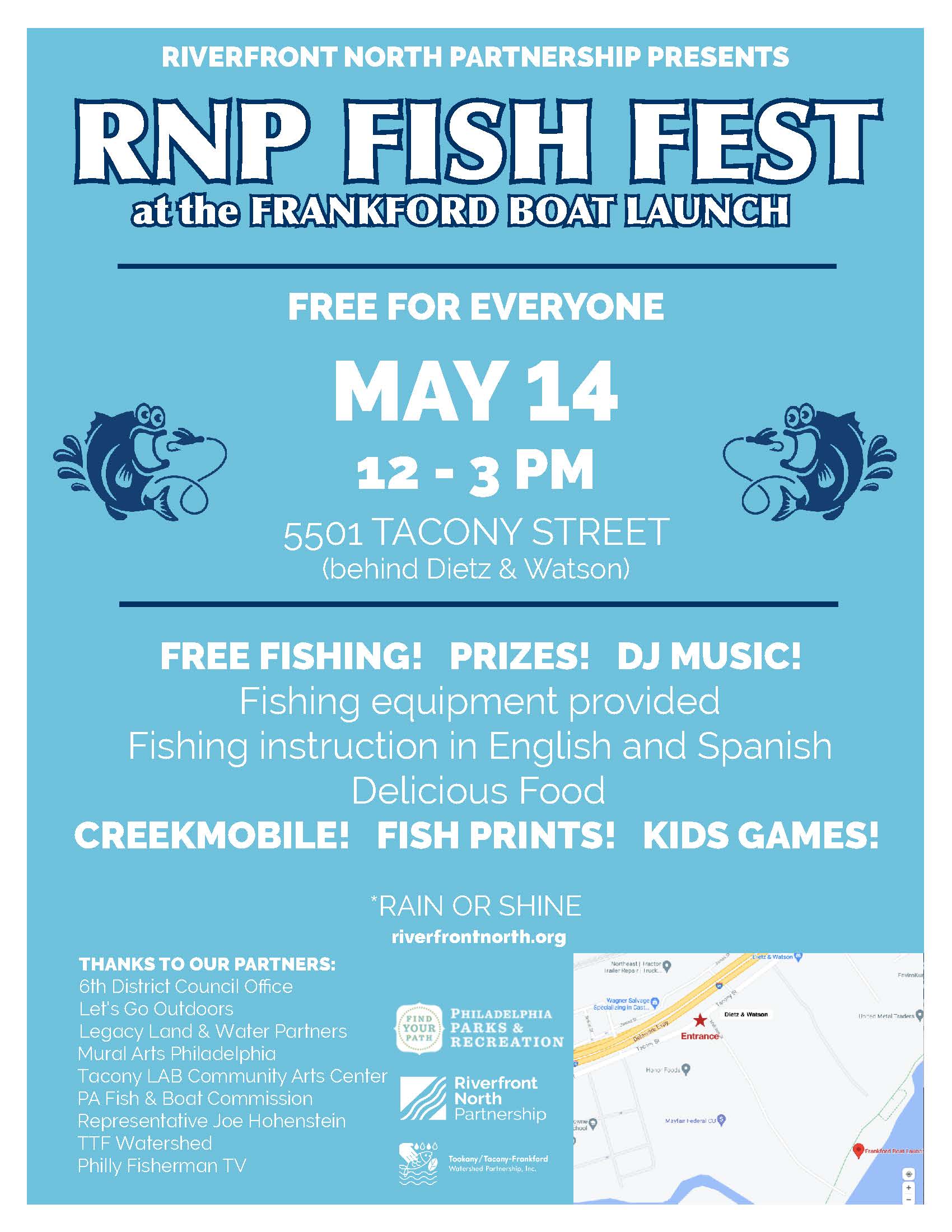 RNP Fish Fest This Saturday! Riverfront North Partnership